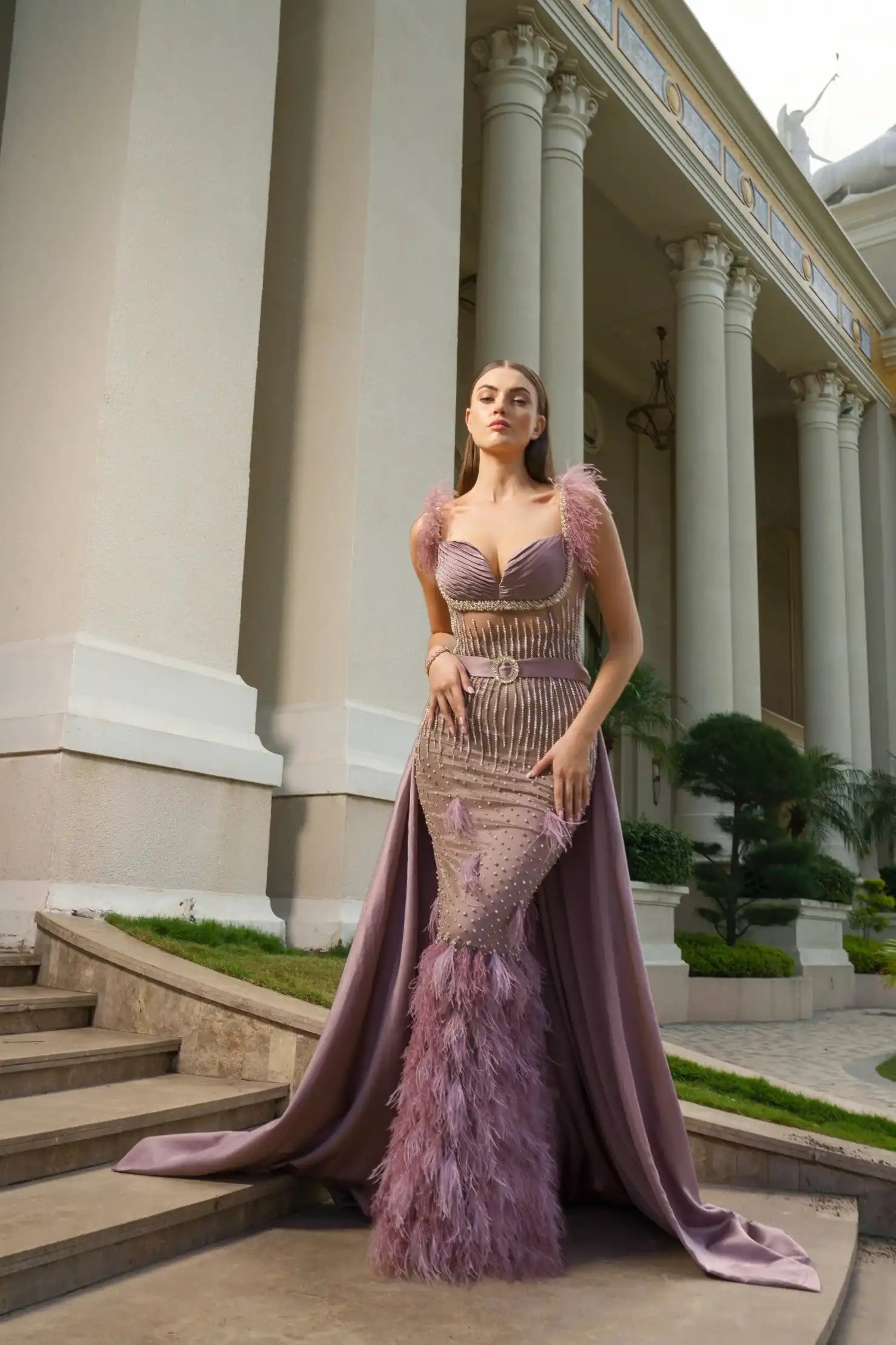 Heavy gown 2025 dress with price