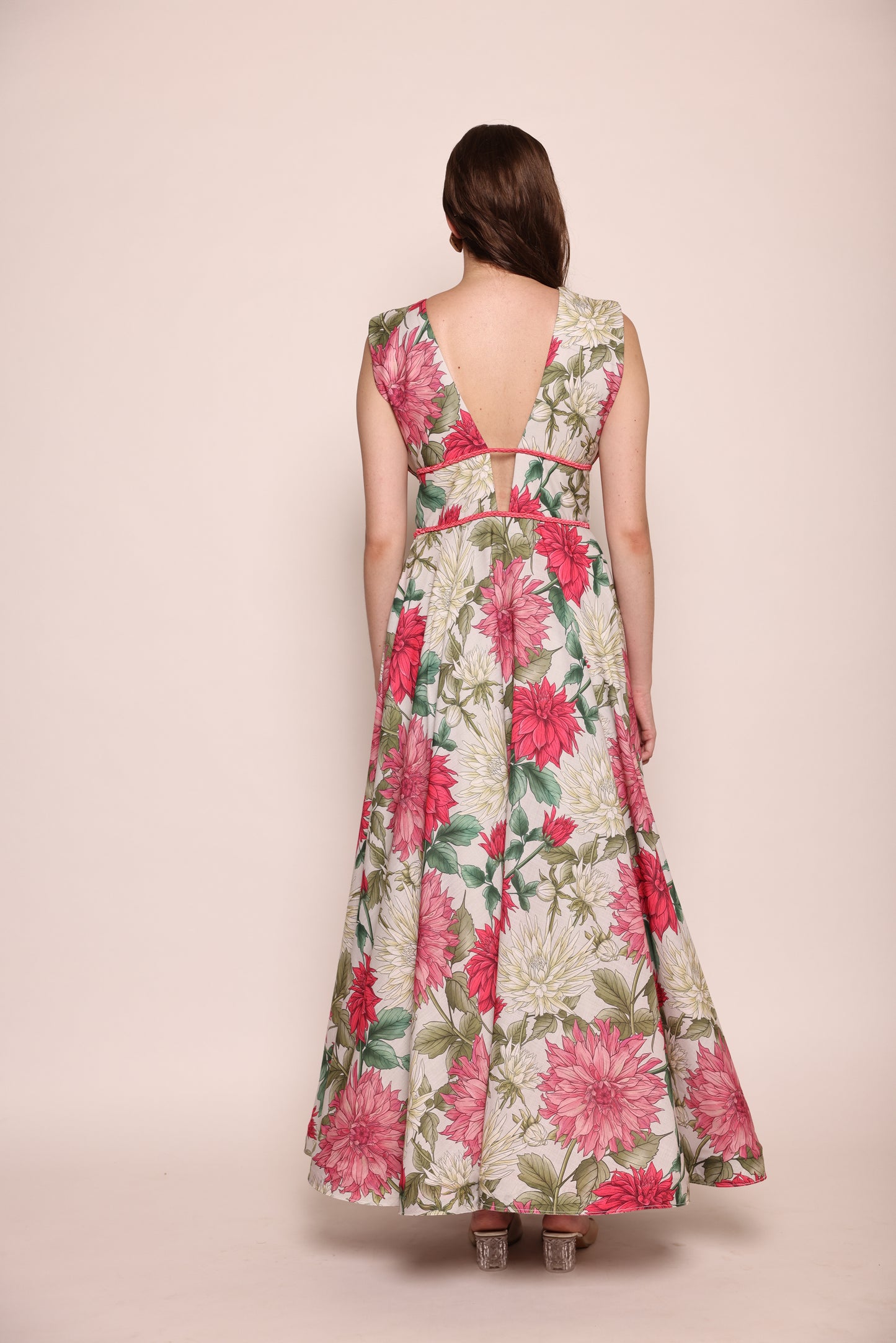 Rishina Talreja in Seville - Gown with braid detailing