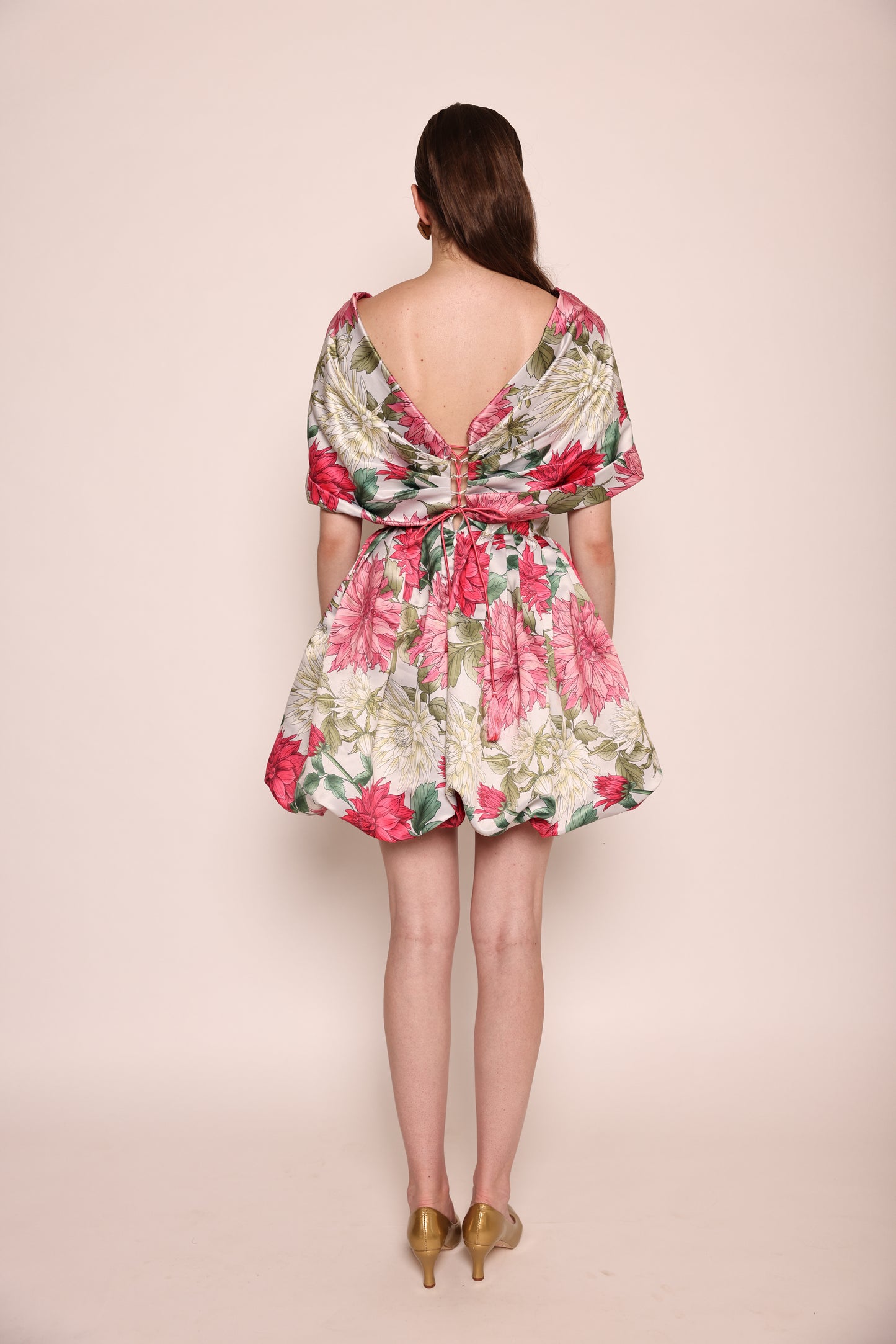 Maggi in Paris - Mini dress with bow detailed corset