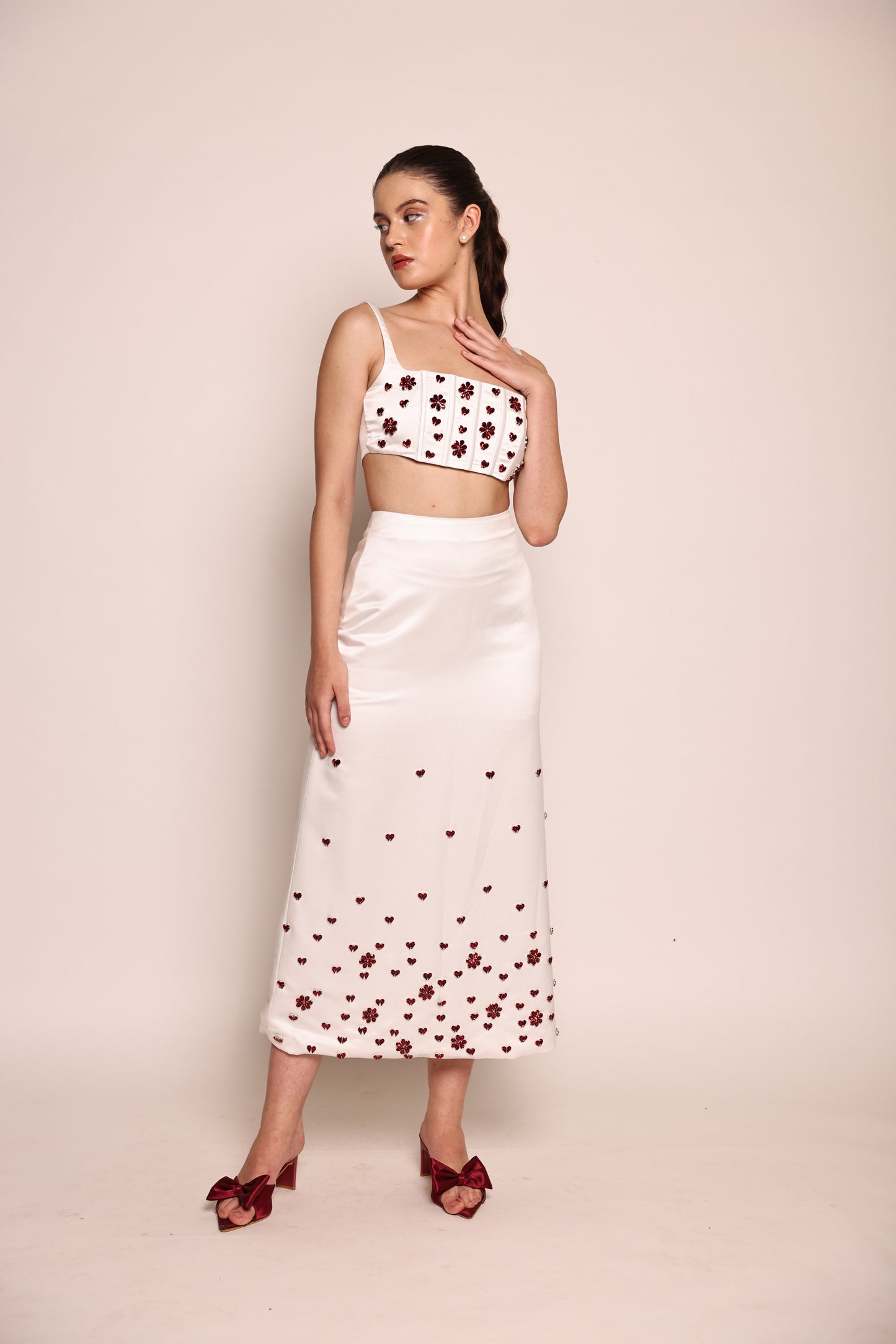 Anne - Embellished co-ord set