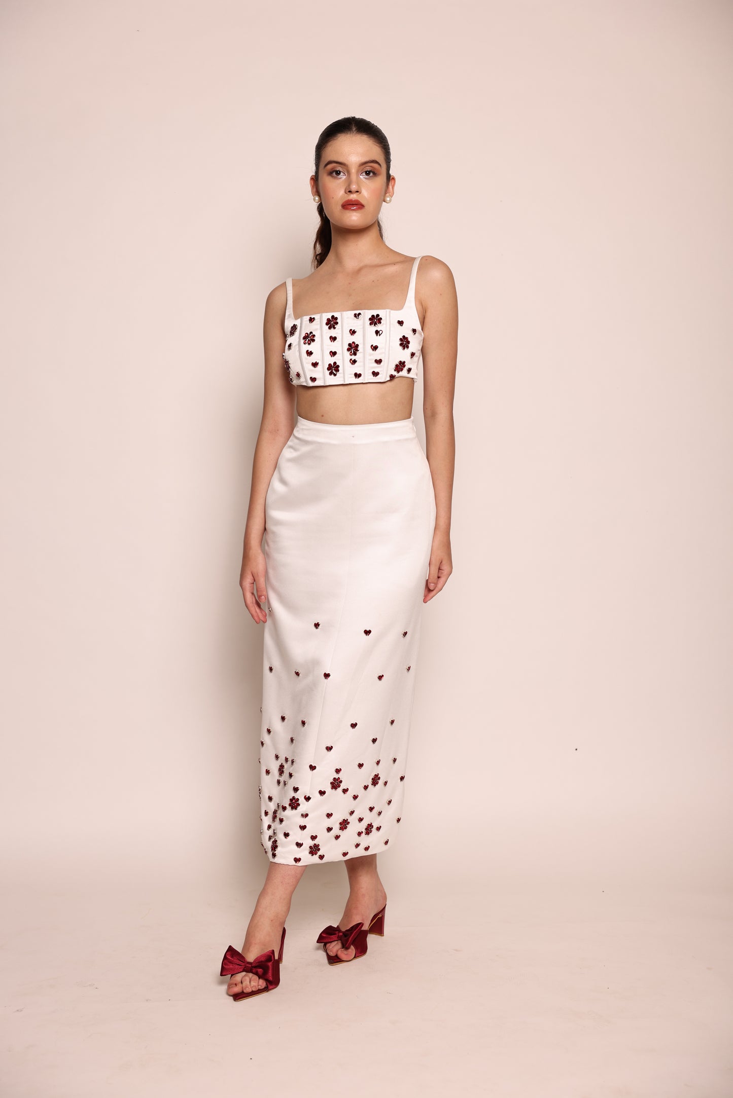 Anne - Embellished co-ord set