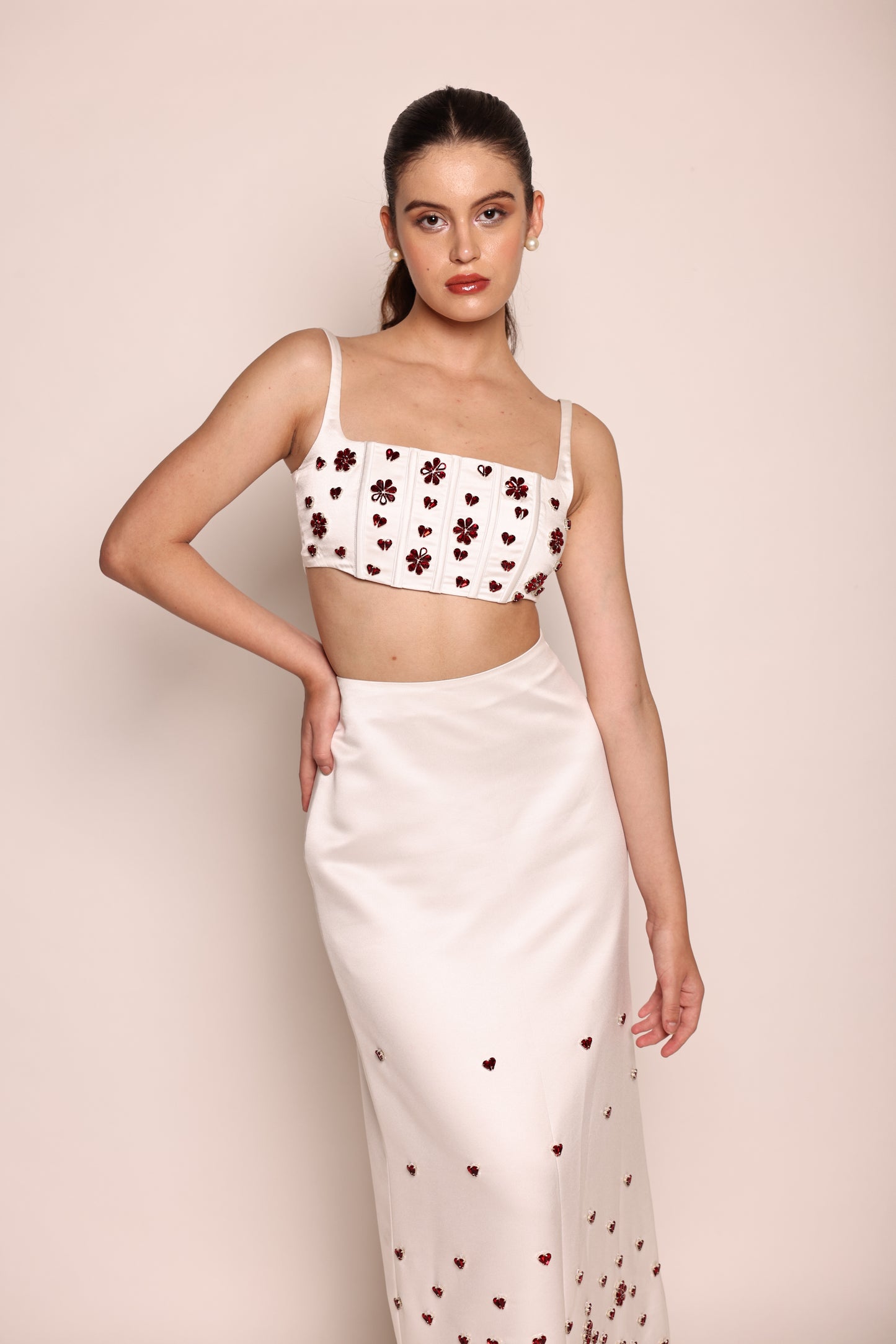 Anne - Embellished co-ord set