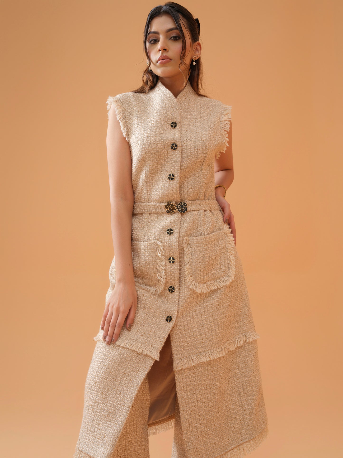Opal co-ord set with long jacket and pants