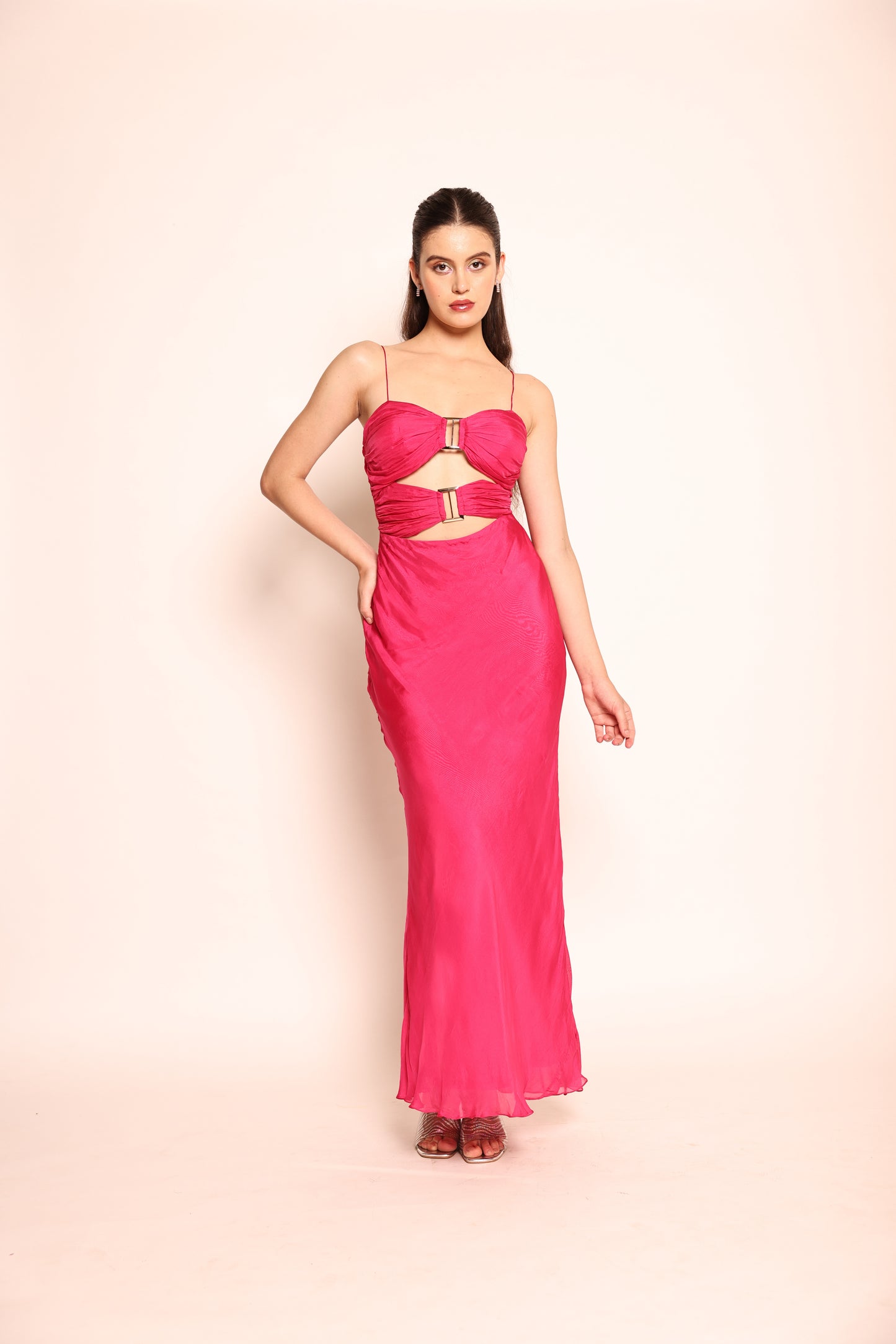 Alisha Pekha in Primrose - Cut-out full length dress