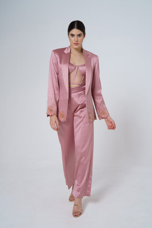 Melody - 3-piece silk satin set